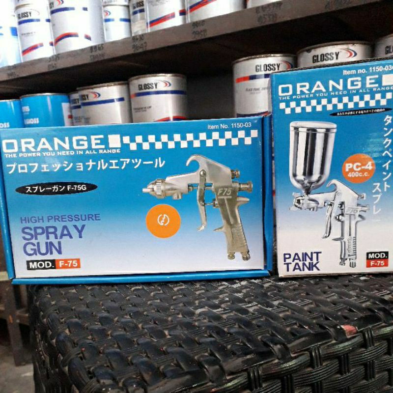 Spray Gun Orange F-75 Murah,Terbaik