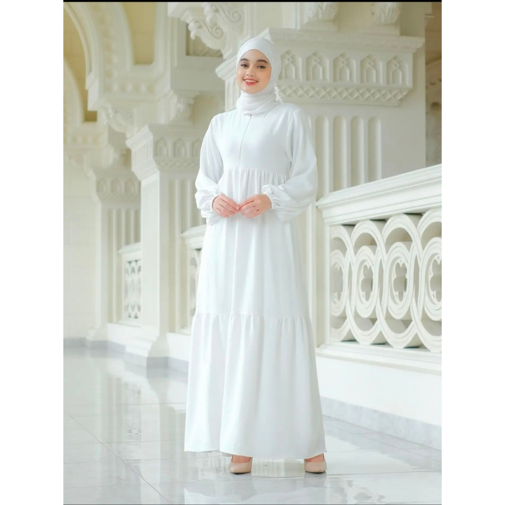 Gamis Wanita 2025 Games Mewah Dewasa Jumbo Remaja Perempuan Muslimah Baju Muslim Model Terbaru Simpe