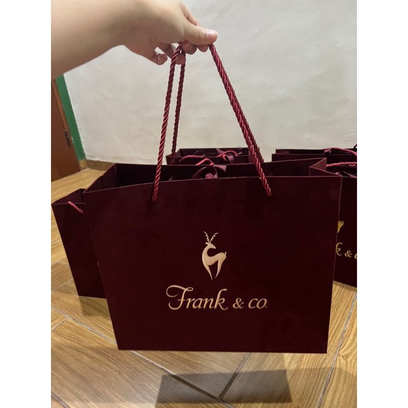 Preloved paper bag frank & co size L Original Store