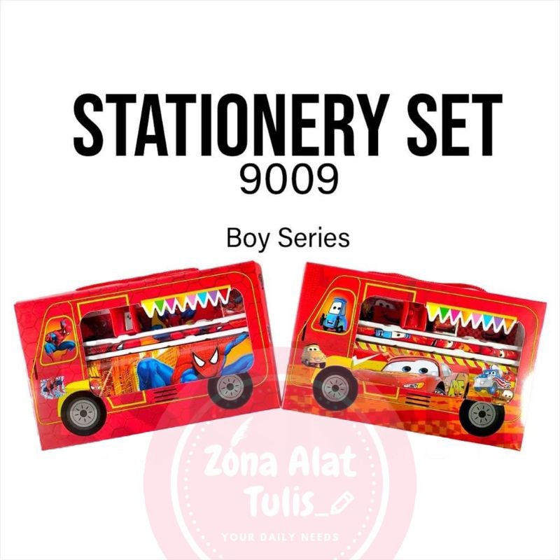

KOTAK PENSIL SET LENGKAP 6in1 | PAKET ALAT TULIS | STATIONERY SET
