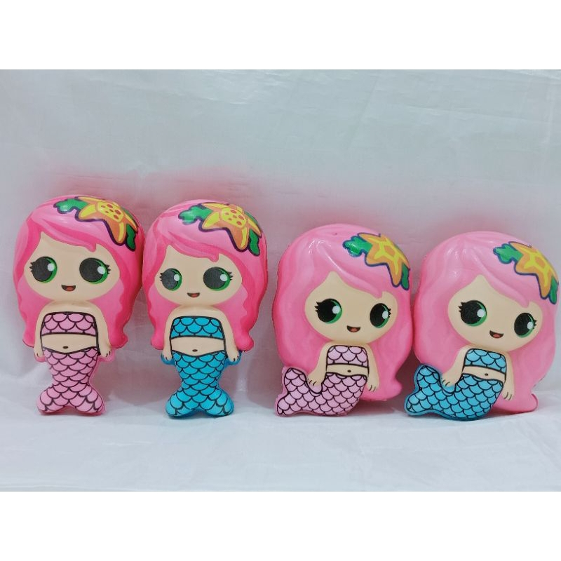 Mainan Squishy Spongebob & Mermaid Viral