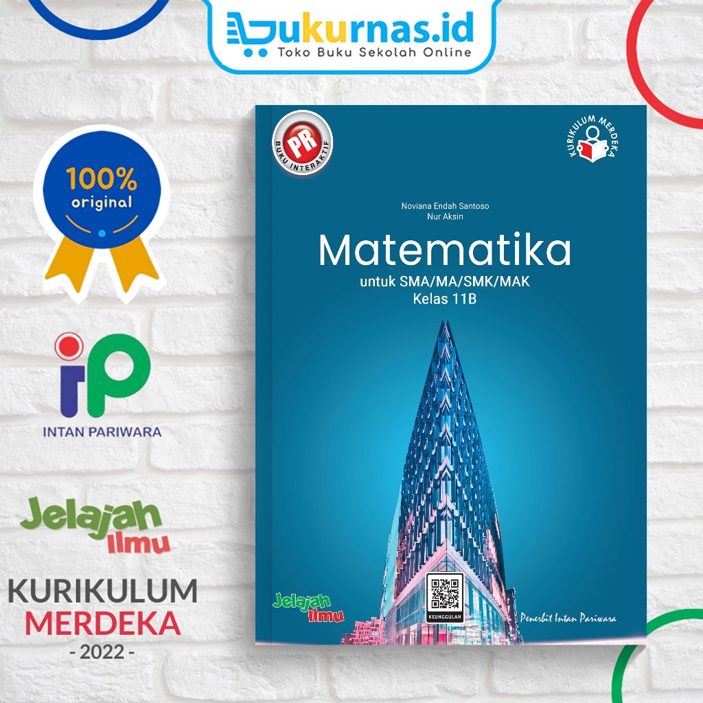 Buku PR Interaktif Matematika 11B SMA/MA Kelas 11 Semester 2 - Kurikulum Merdeka - Intan Pariwara