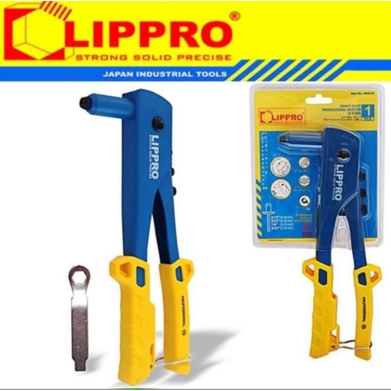 Tang Rivet Heavy Duty Lippro Hand Riverter Ripet Lippro 5808-3