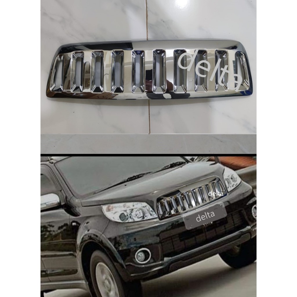 Grill Hummer RUSH TERIOS Chrome 2012 2013 2014