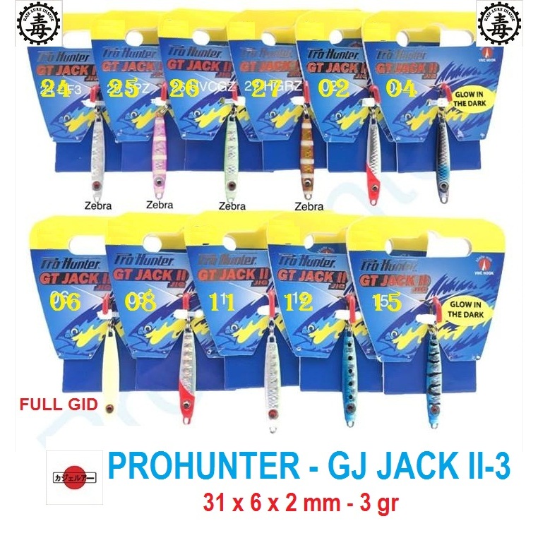 PRO HUNTER - GT JACK II-3 (metal jig)