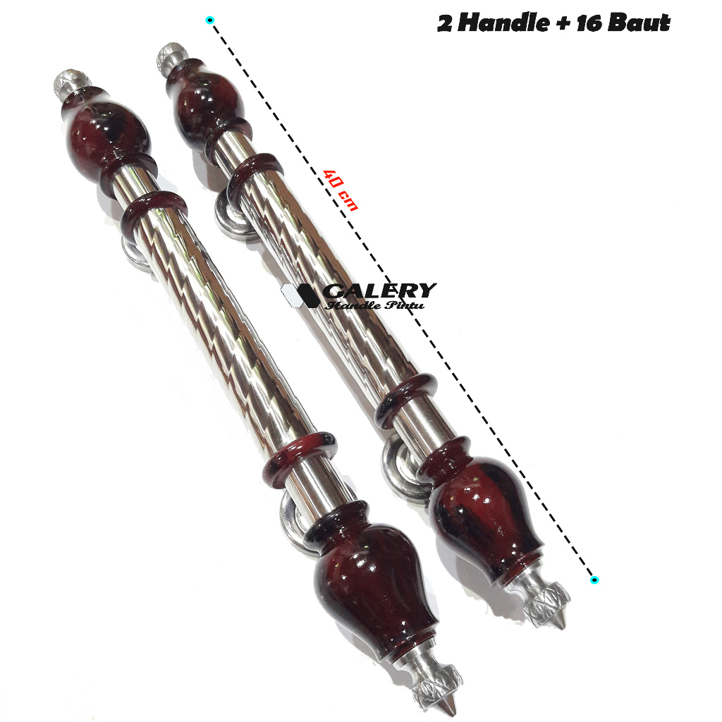 NEW - HANDLE PINTU RUMAH SET KUNCI PANJANG 45 CM 50 CM TARIKAN GAGANG PINTU RUMAH STAINLESS