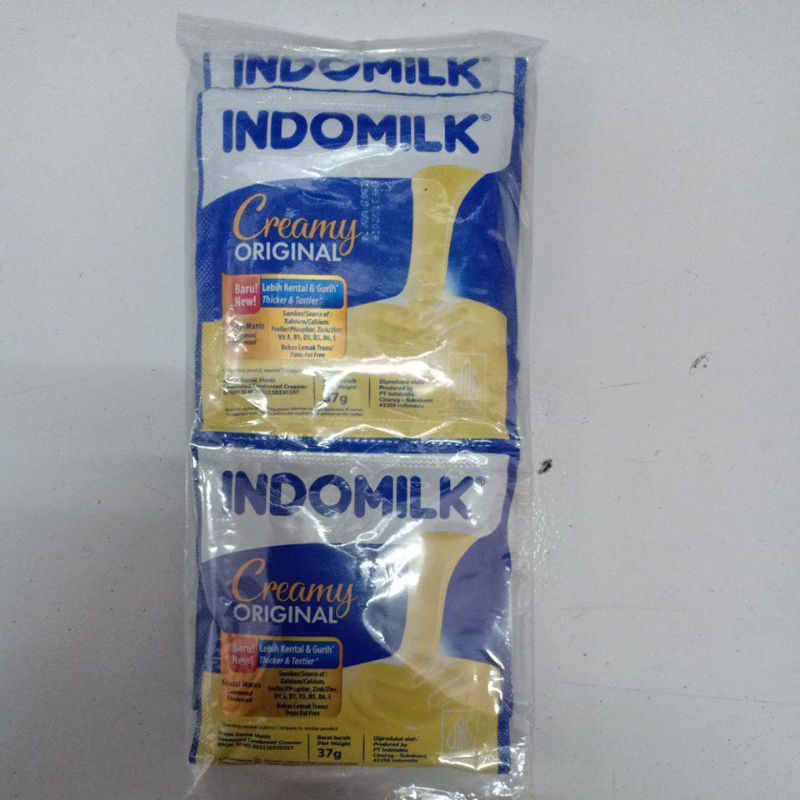 

Indomilk Susu Kental Manis Creamy Original Sachet 6×37gr 6's 37gr Banded