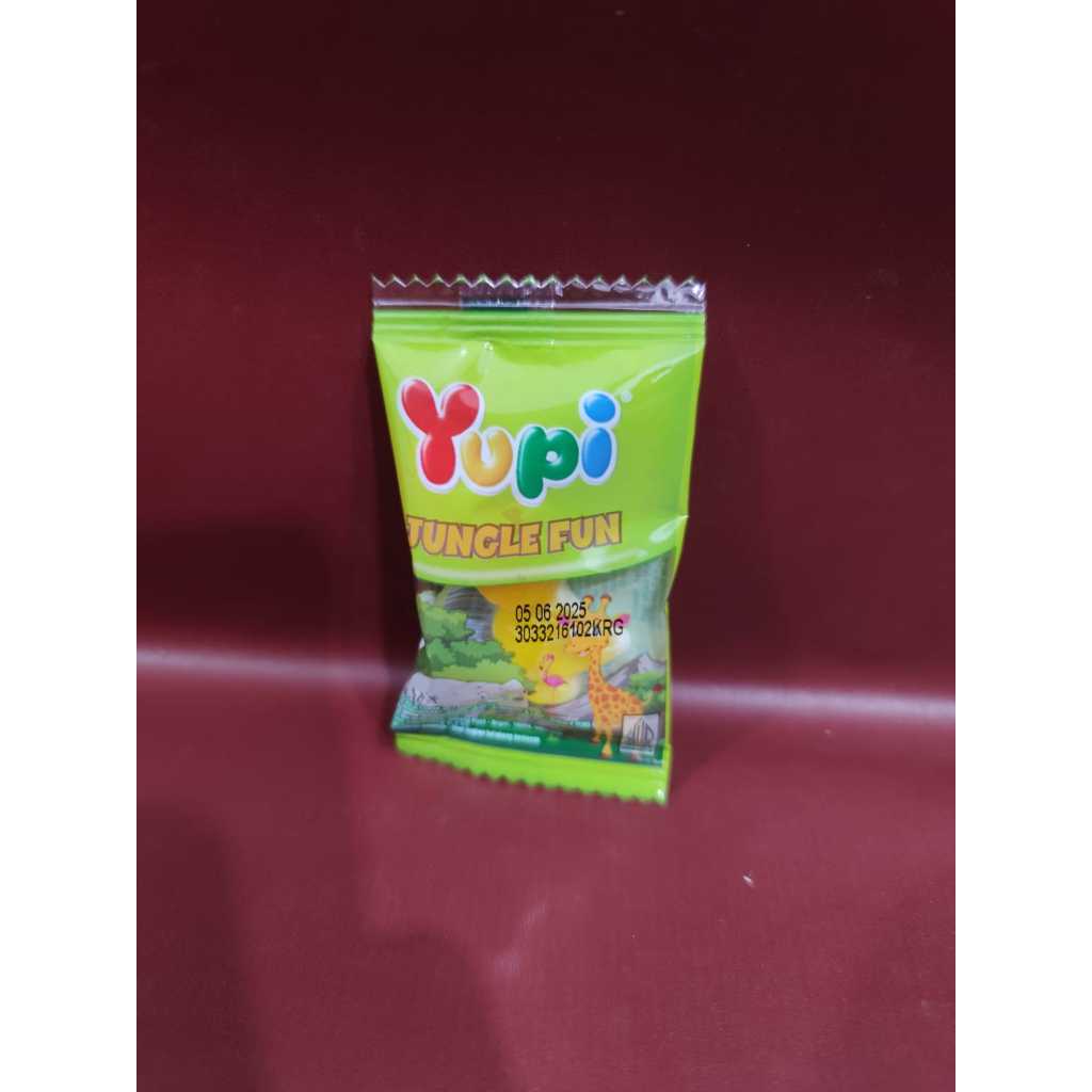 

Yupi Jungle Fun 6gr - Permen Yupi Jungle Fun Per Pcs