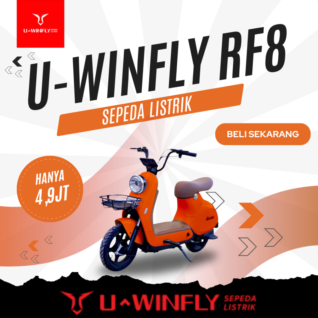 Sepeda Listrik Uwinfly RF8