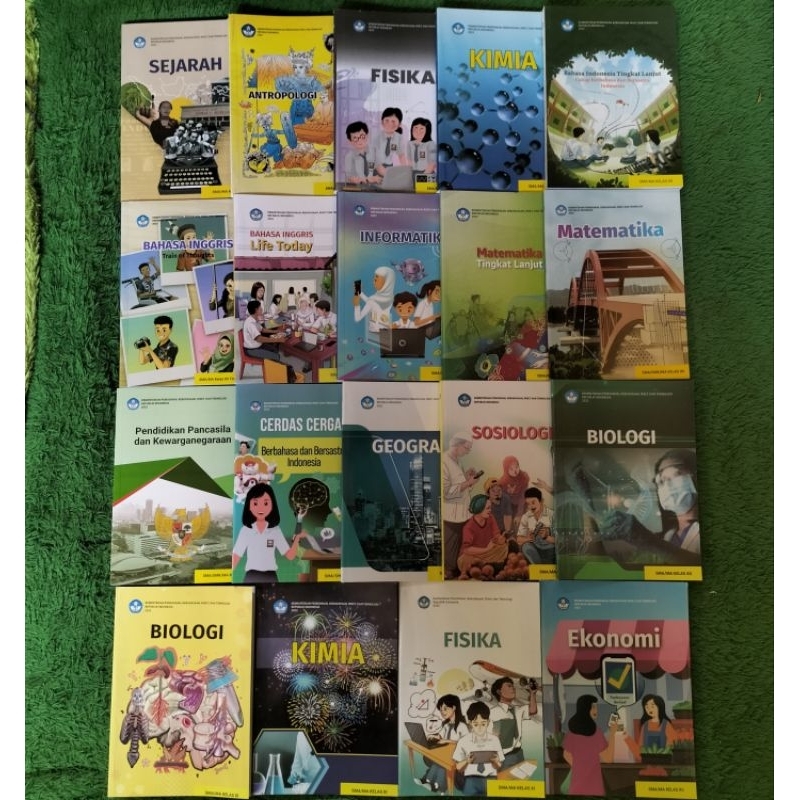 ORIGINAL BUKU PENDAMPING MATEMATIKA TINGKAT LANJUT SEJARAH ANTROPOLOGI FISIKA KIMIA BAHASA INDONESIA