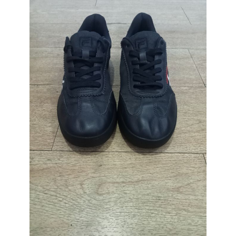 sepatu second Fila casual Full Black