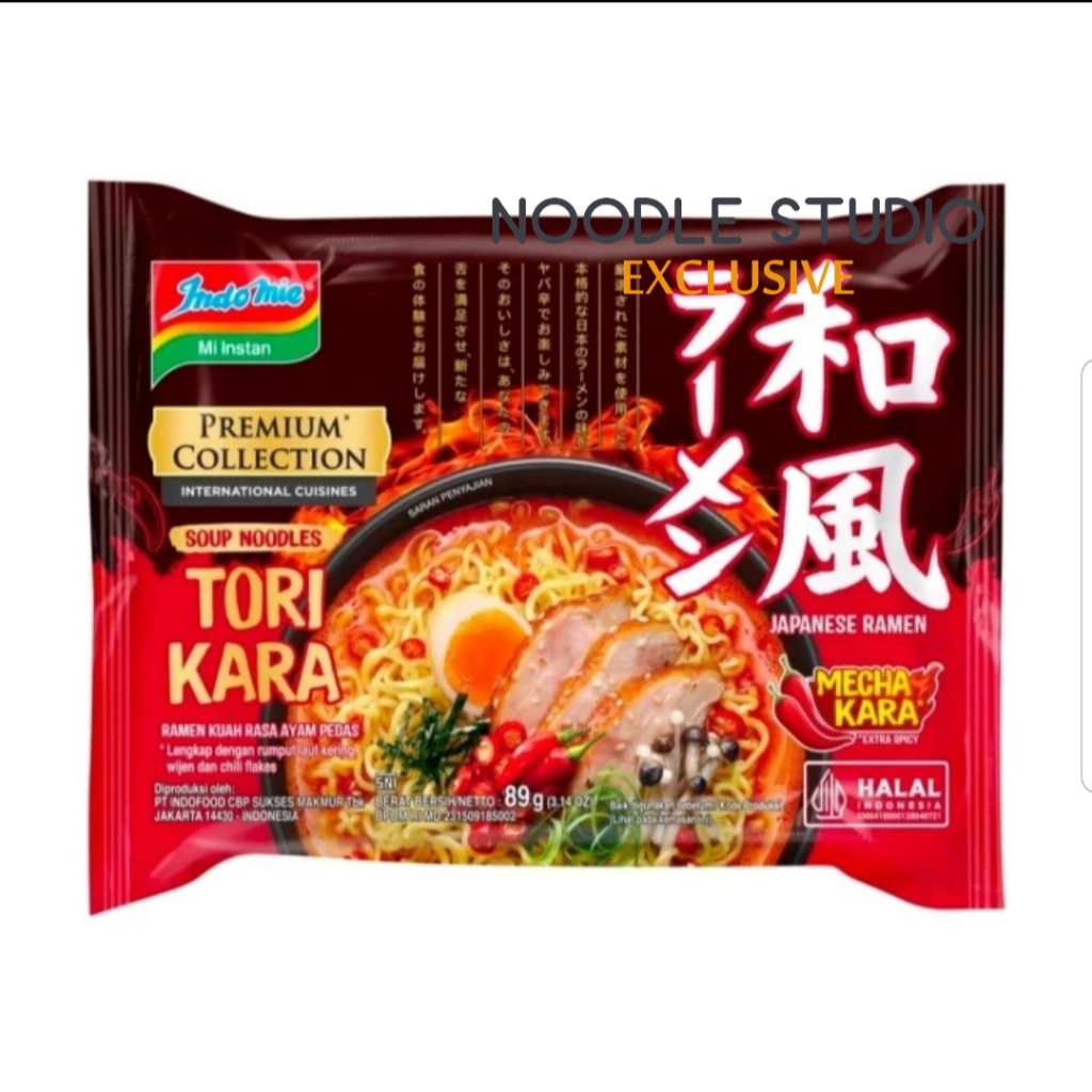 

Indomie Tori Kara Mecha Kara Japanese Ramen Premium Collection