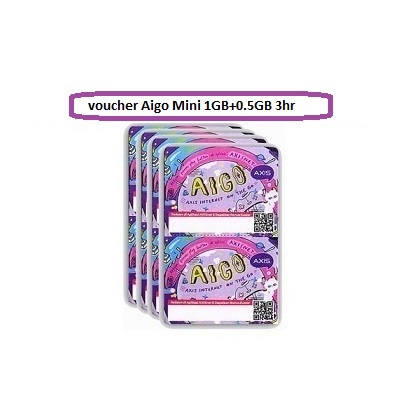 Aigo 1GB kuota lokal 3hr