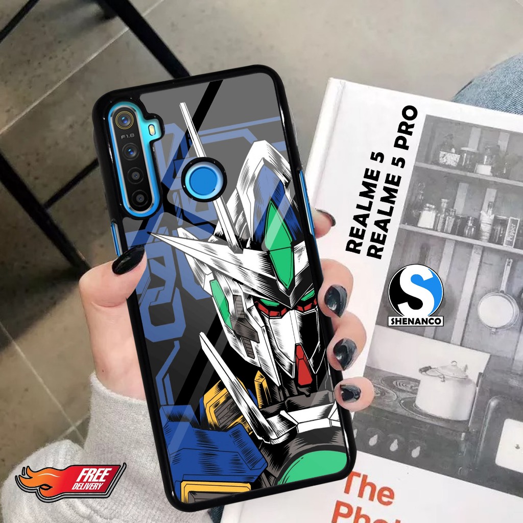 [COD]Case Realme 5 5 Pro Casing Hp Motif Aesthetic Gambar Gundam Wallpapers Custom Desain Kekinian K