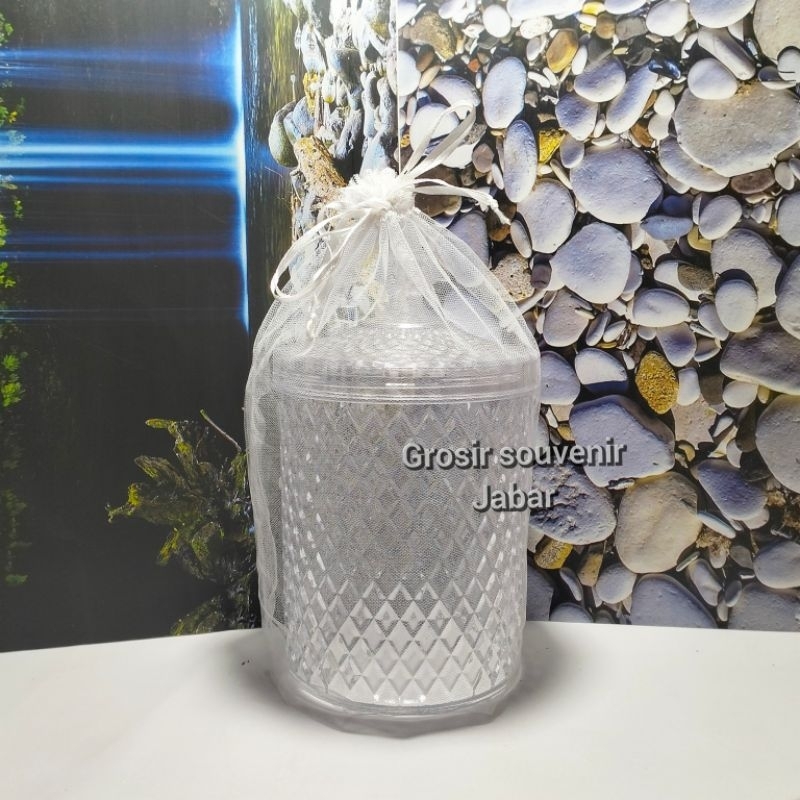 Kantong tile untuk souvenir toples kristal