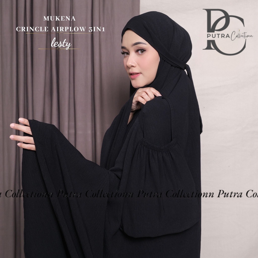 [COD] mukena crincle 3in1 airplow mukena dewasa terbaru