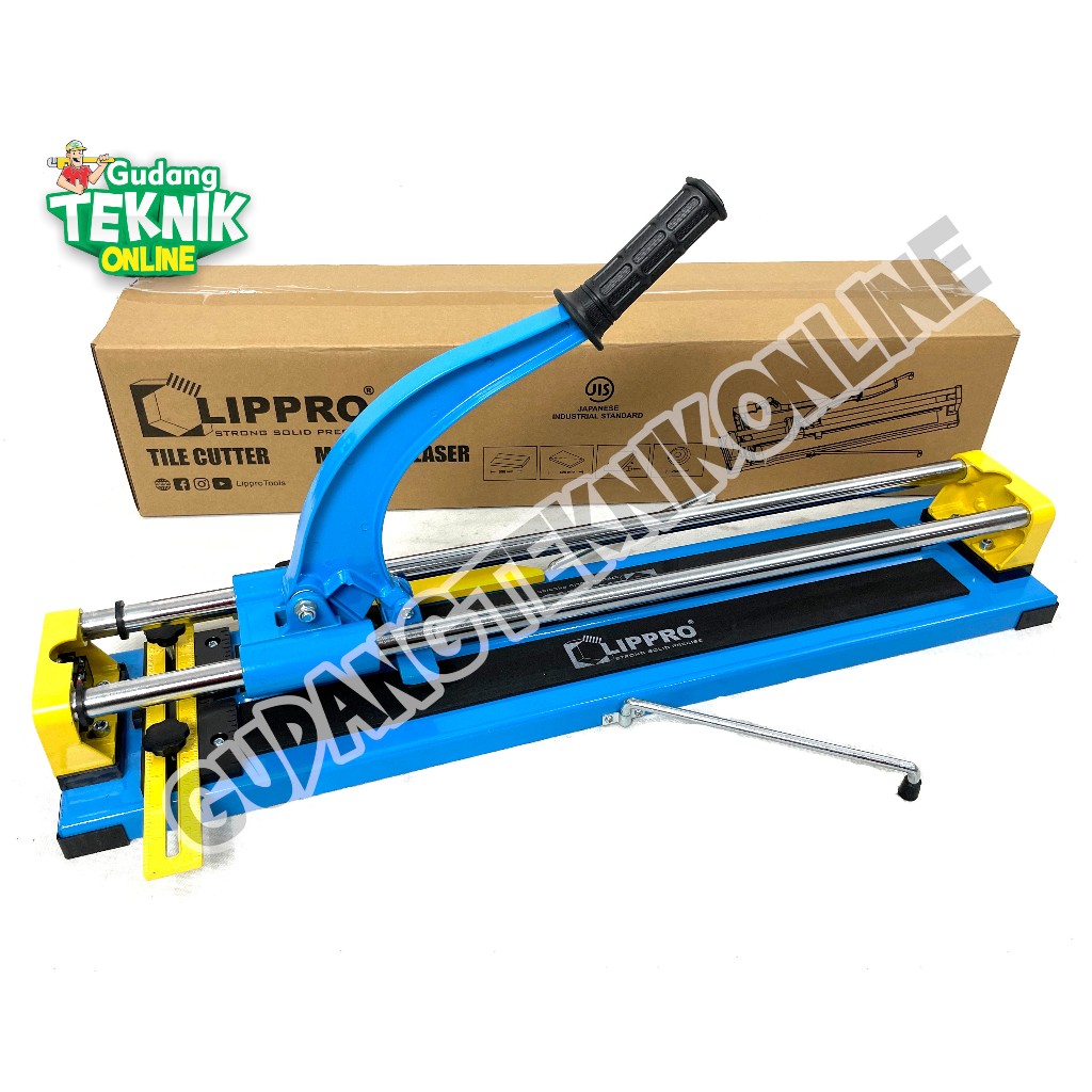 Alat Potong Keramik Granit 1200mm 47" Laser LIPPRO / Alat Pemotong Keramik Dorong Granite Manual 1,2