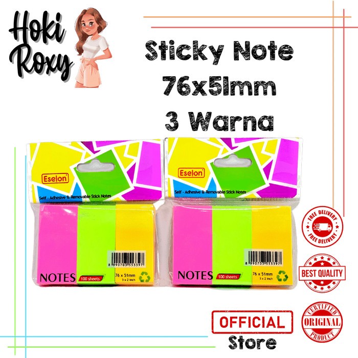 

Notes Kecil 3x2 (3) (stick note / kertas memo eselon 3 warna