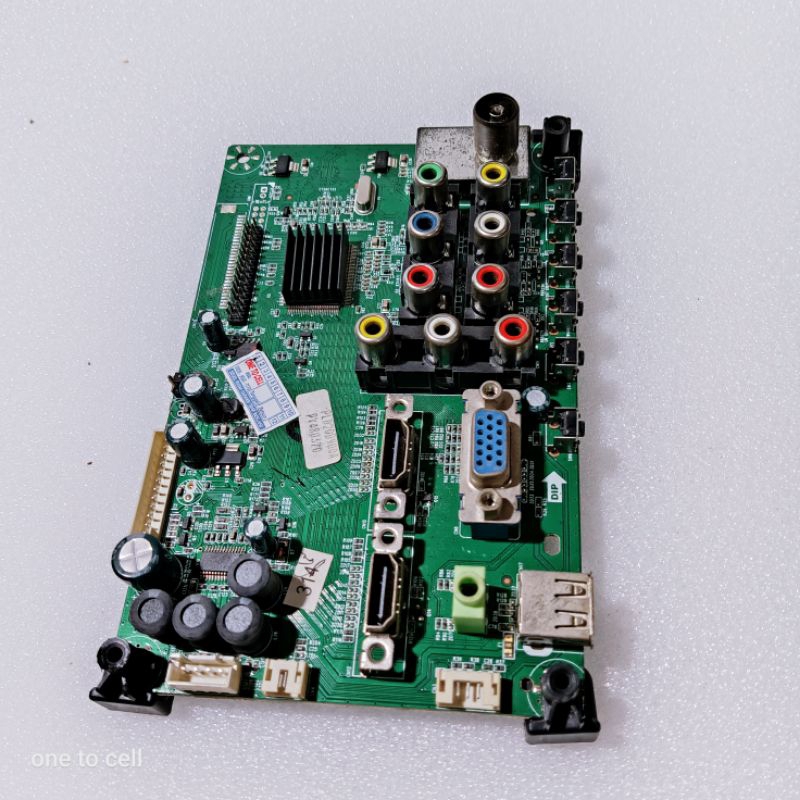 mainboard motherboard mobo tv polytron pld 20d900a - mb polytron pld 20d900a