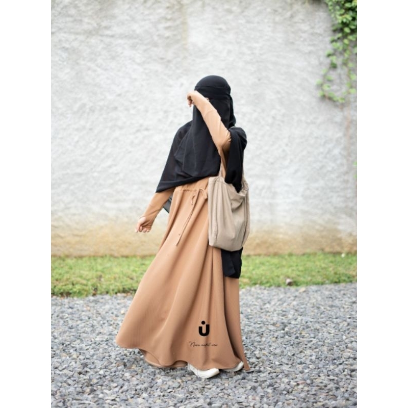 NOORA / Gamis Abaya Basmah Size L