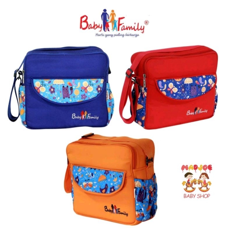 babyscots tas sedang baby family BFT5201 , tersedia warna merah , orange dan biru , harga tercantum 