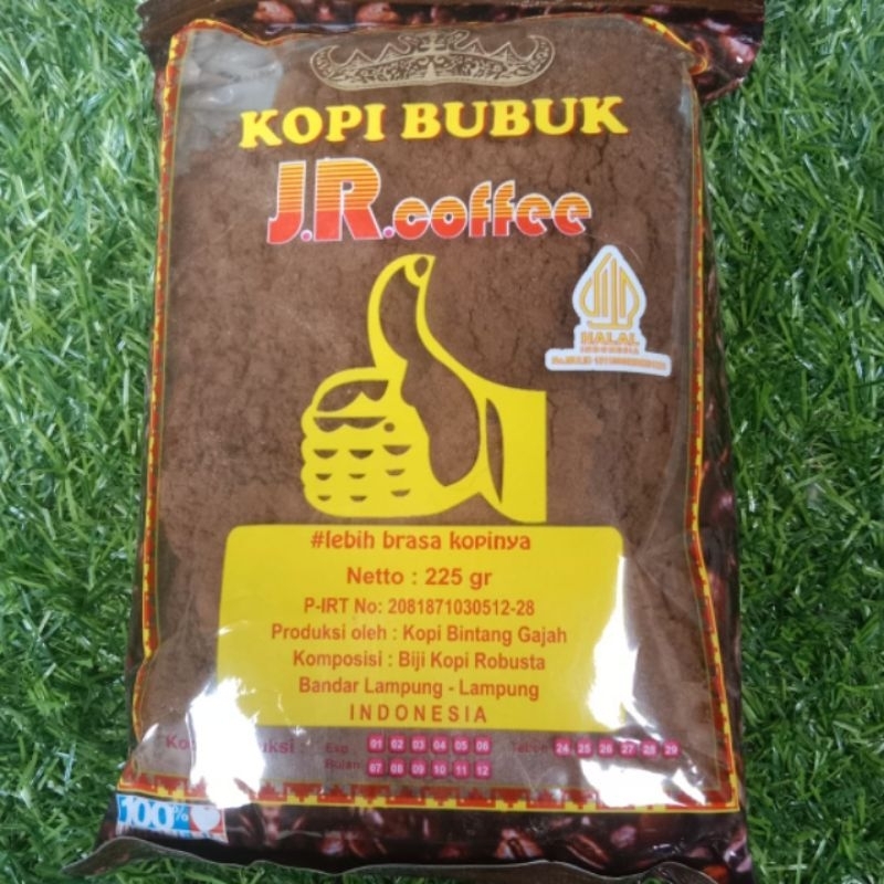 

Kopi jempol 225gr khas Lampung JR Coffee (sesuai gambar)