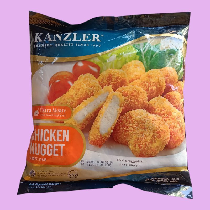 

Kanzler Chicken Nugget Premium New Formula 450gr