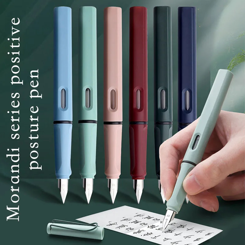 

fountain pen 0.38mm/0.5mm pulpen ink Pen for student Use Warna Morandi