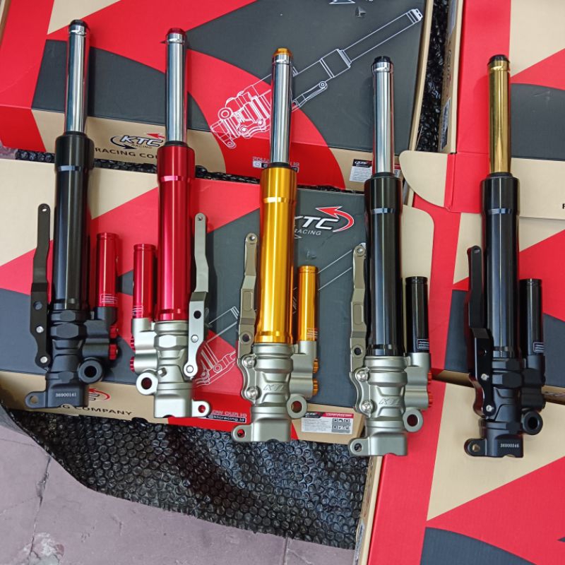SHOCK DEPAN USD KTC MATRIX FRONT SHOCK SUSPENSION SHOCK DEPAN KTC VARIO 125 / 150 BEAT GENIO SCOOPY