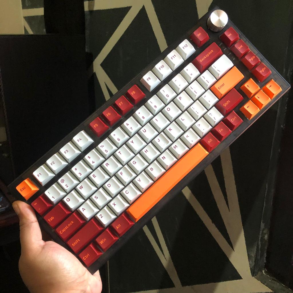 ROVER84 v3 Wireless Mechanical Keyboard Gasket Mount by PressPlay