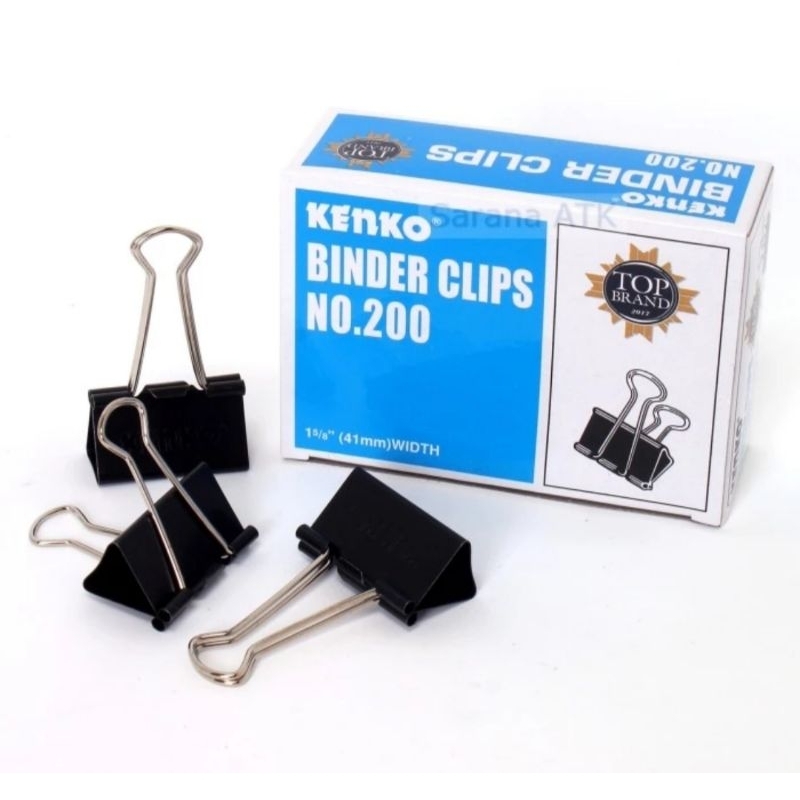 

Binder Clips Kenko no.200