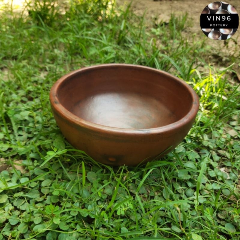 Mangkuk D 16 cm gerabah tanah liat