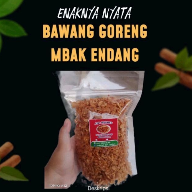 

BAWANG GORENG ASLI BREBES MBAK ENDANG 50GR