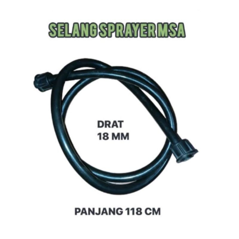SELANG SPRAYER HITAM/ SELANG CBA/  SELANG SPRAYER ELEKTRIK MANUAL