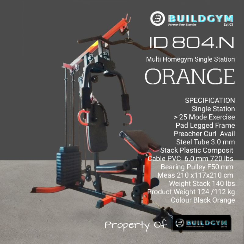 Multi Home Gym 1 Station ID804N Homegym 1 Sisi ID-804N