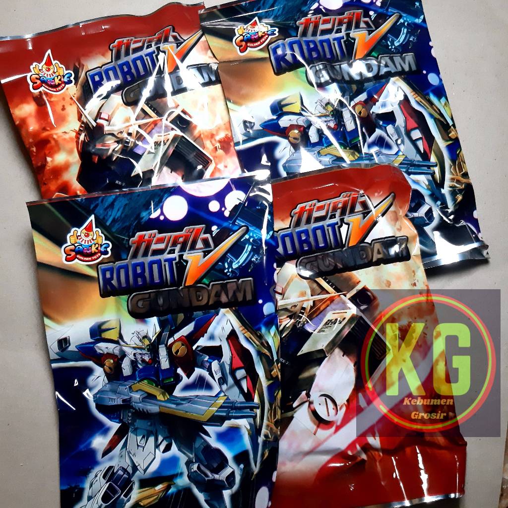 Mainan Rakit robot Gundam / Robot plastik / Bongkar pasang
