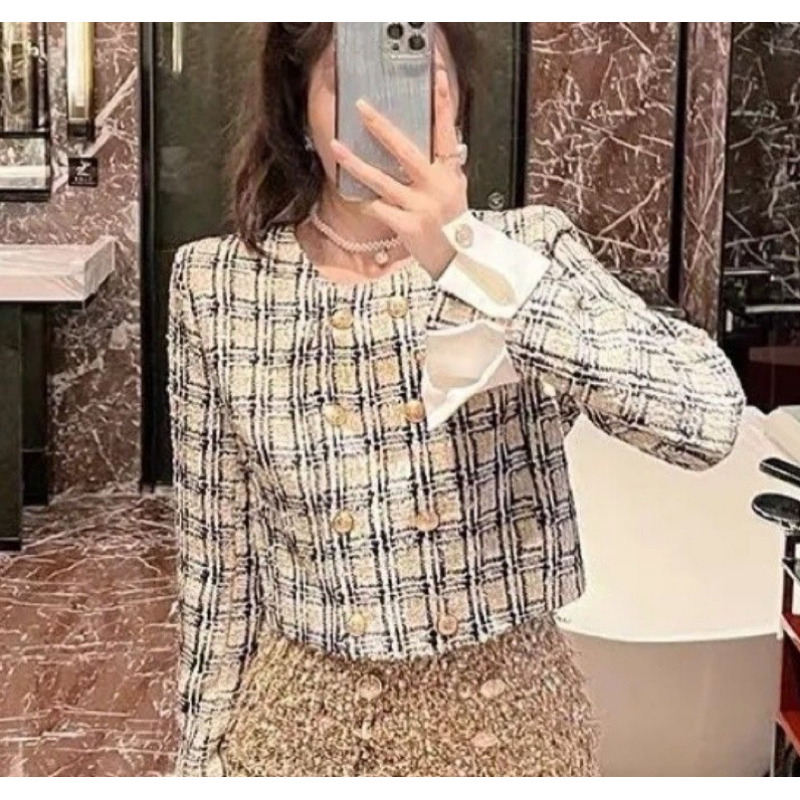 BLAZER TWEED IMPORT PREMIUM HANYU