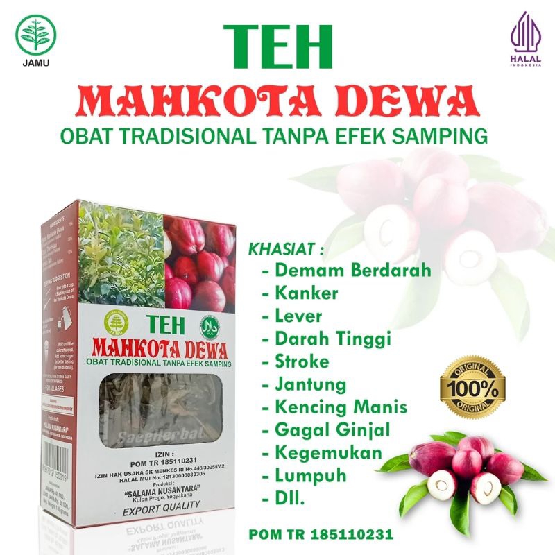 

Teh Tubruk Herbal Mahkota Dewa