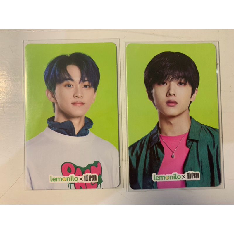 PHOTOCARD PC NCT DREAM X LEMONILO MARK JISUNG