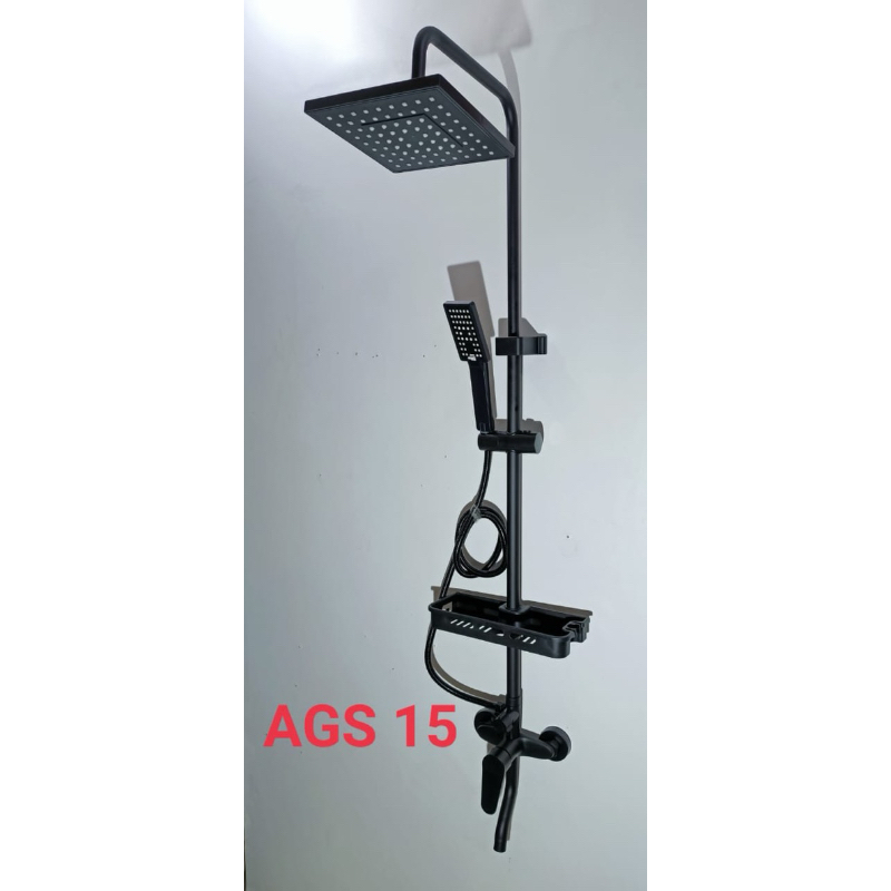 shower tiang augusto hitam