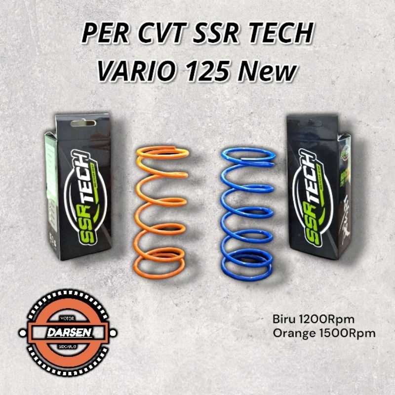 SSR - PER CVT VARIO 125 150 OLD NEW 1200 1500 RPM ORIGINAL SSR TECH