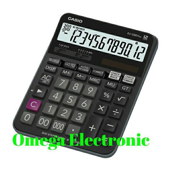 

Best Casio Calculator DJ12D Plus Check Correct Review Desktop Kalkulator DJ 12D PLUS