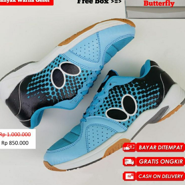 Ready Stok Sepatu Butterfly Sepatu Tenis Meja Butterfly Sepatu Butterfly