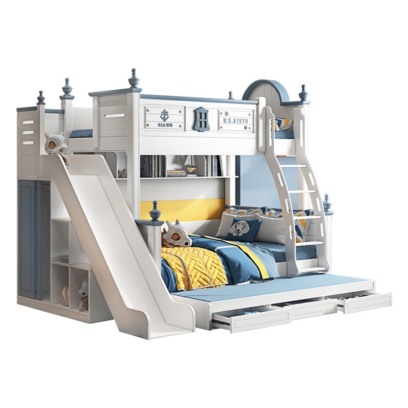 Tempat Tidur Anak U.S.A Perosotan Lemari