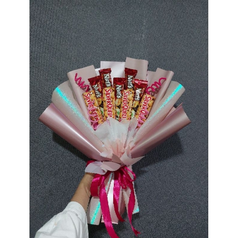 Ready Stock buket snack coklat buket jajanan