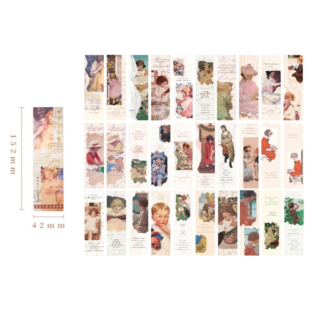 

Paper Bookmark Medieval Elegy