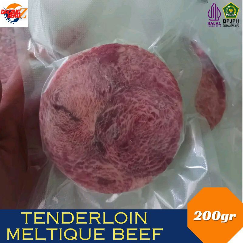 

MELTIK TENDERLOIN 200gr (1pcs) Halal Frozen