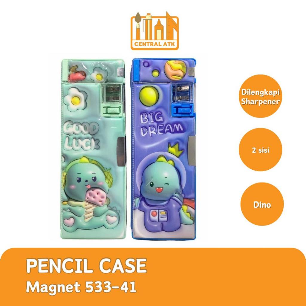 

PENCIL CASE / TEMPAT PENSIL MAGNET 533-41 ASTRONAUT (1 PCS)
