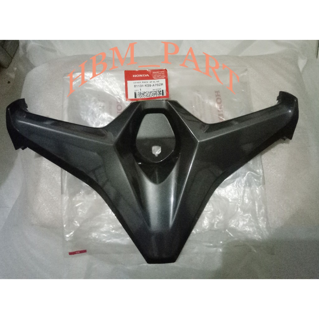 81131K59A70ZR COVER RACK HITAM METALIC NEW VARIO 125 eSP