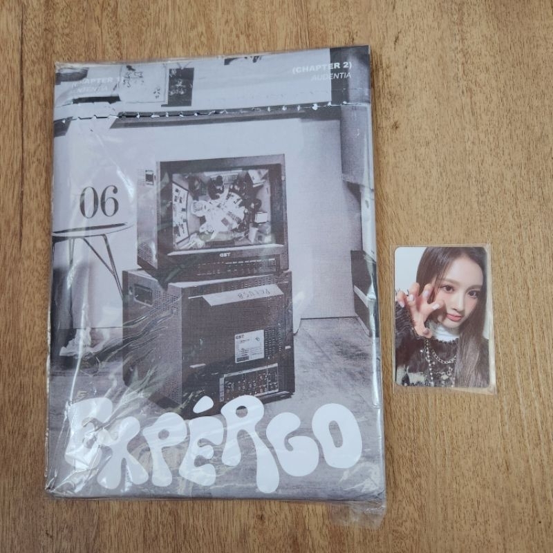 [Booked] nmixx expergo album - sullyoon photocard // album love me like this lily jiwoo kyujin haewo